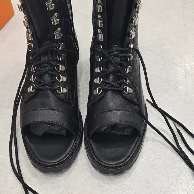 [BUNJANG] Balmain Comet Open-toe Boots / (정품)발망부츠