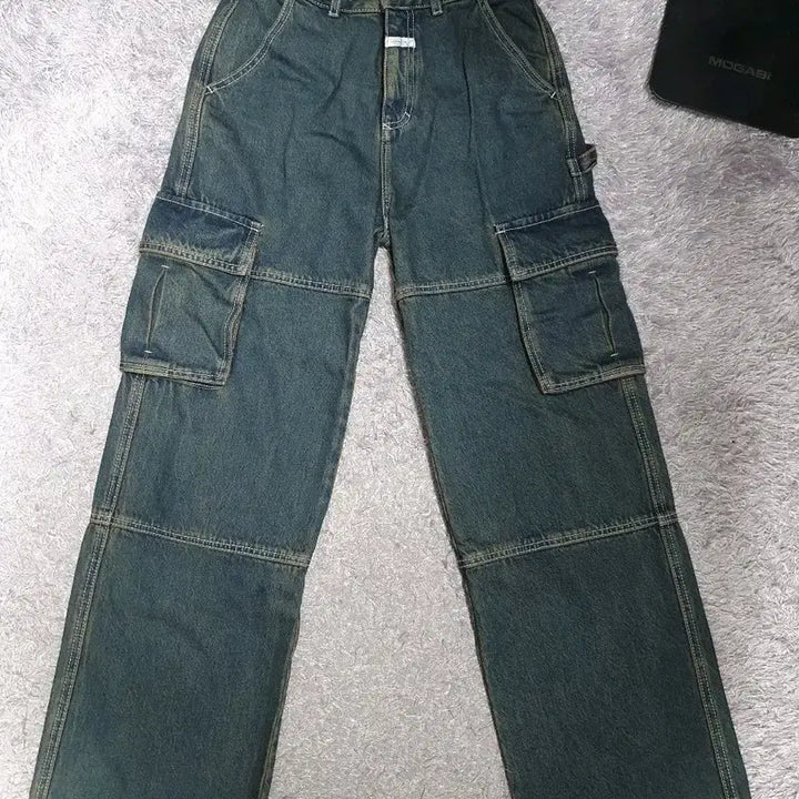 [BUNJANG] Martine Rose Cargo Denim Carpenter Pants (Size 26) / 마르떼 프랑소와 저버 카고 데님 팬츠 카펜터 청바지 26