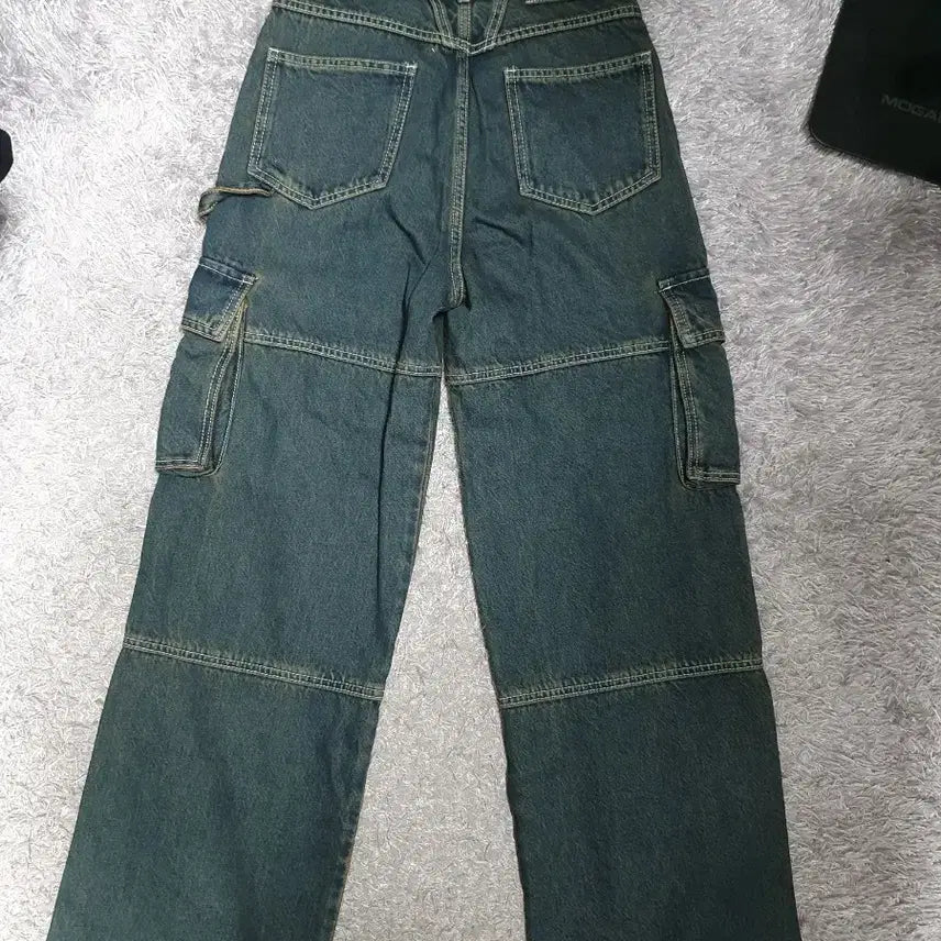 [BUNJANG] Martine Rose Cargo Denim Carpenter Pants (Size 26) / 마르떼 프랑소와 저버 카고 데님 팬츠 카펜터 청바지 26