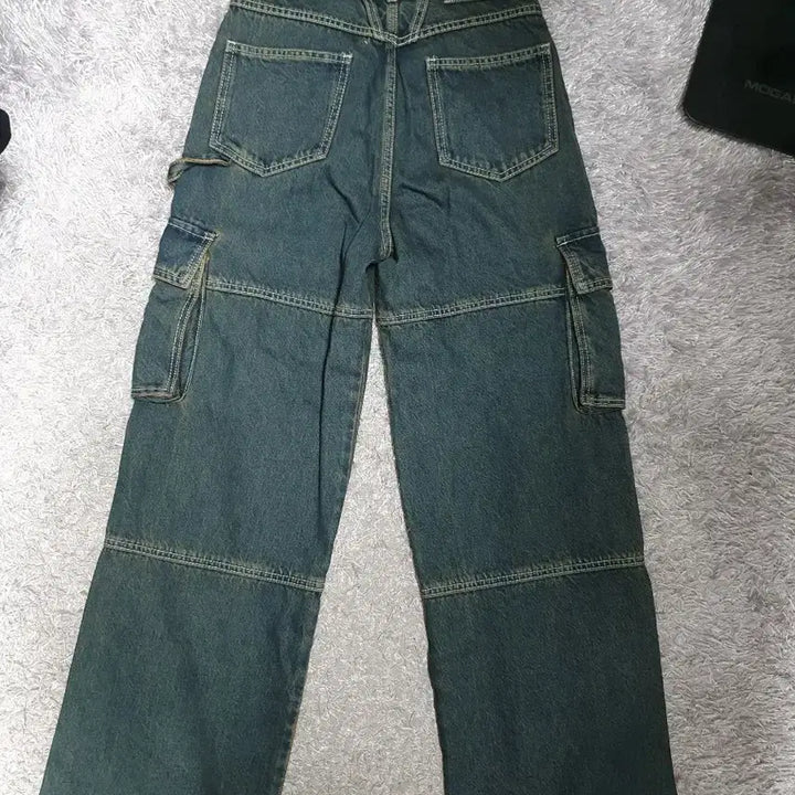 [BUNJANG] Martine Rose Cargo Denim Carpenter Pants (Size 26) / 마르떼 프랑소와 저버 카고 데님 팬츠 카펜터 청바지 26