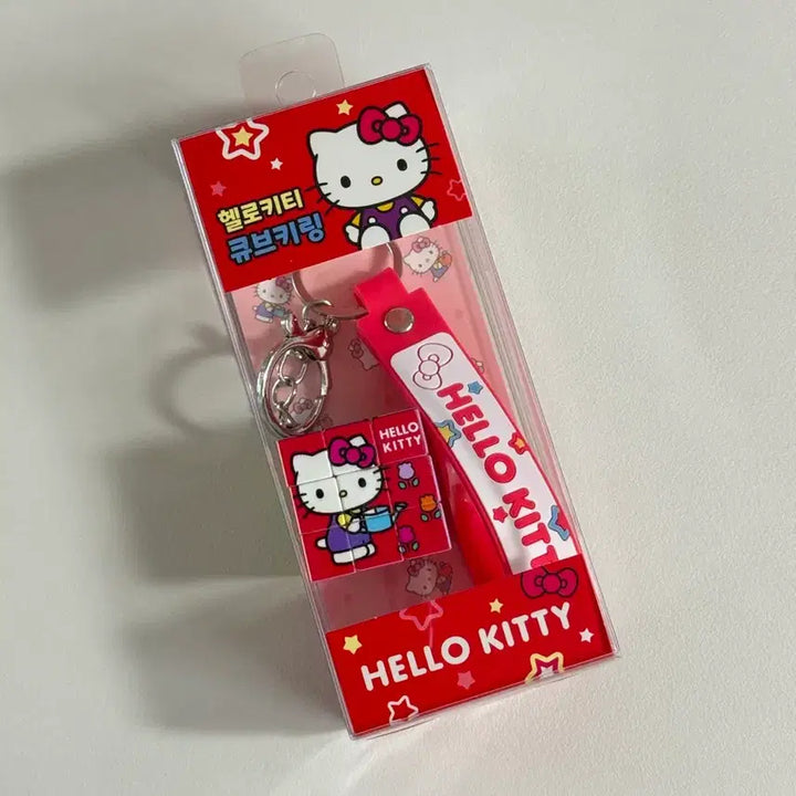 [BUNJANG] Hello Kitty Cube Keyring / 산리오 헬로키티 큐브키링