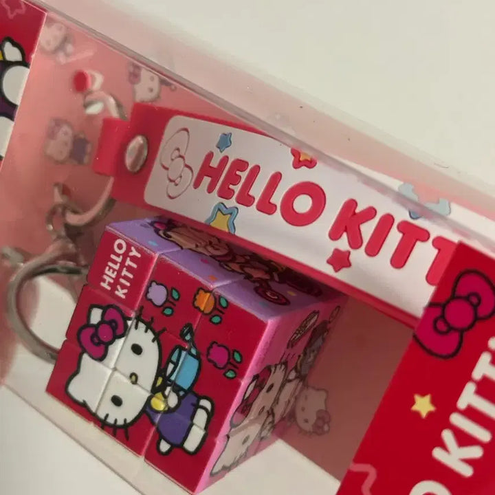 [BUNJANG] Hello Kitty Cube Keyring / 산리오 헬로키티 큐브키링