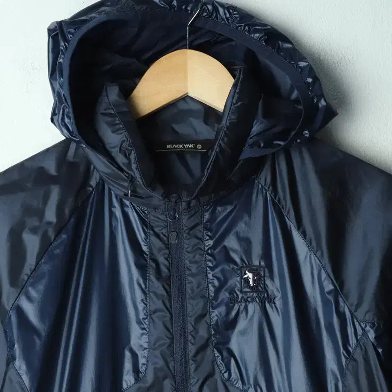 [BUNJANG] Black Yak Lightweight Windbreaker Jacket / W(M) 블랙야크 집업 바람막이 점퍼자켓 경량 네이비 올드스쿨-179CA