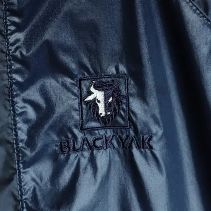 [BUNJANG] Black Yak Lightweight Windbreaker Jacket / W(M) 블랙야크 집업 바람막이 점퍼자켓 경량 네이비 올드스쿨-179CA