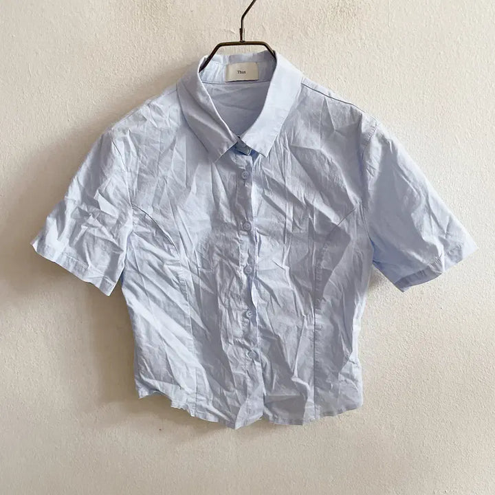 [SOLD OUT] 프리) 24SS 더스 크롭 셔츠