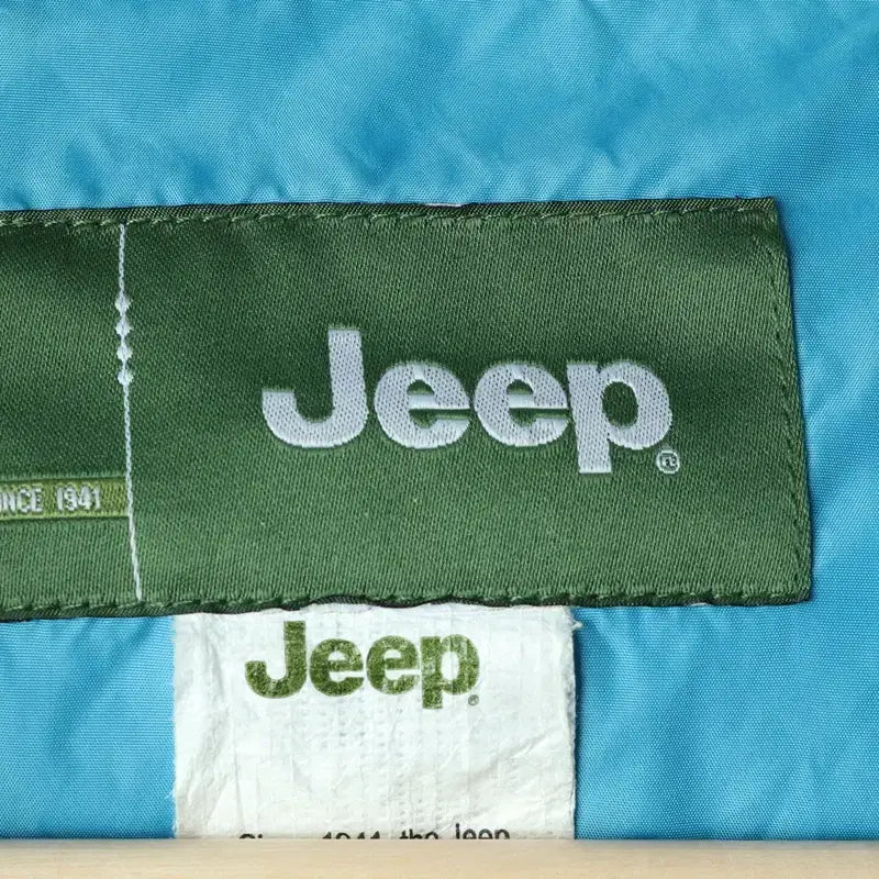 [BUNJANG] Jeep Lightweight Windbreaker Jacket Light Blue / (L) 지프 집업 바람막이 점퍼자켓 연블루 경량 올드스쿨-179D3