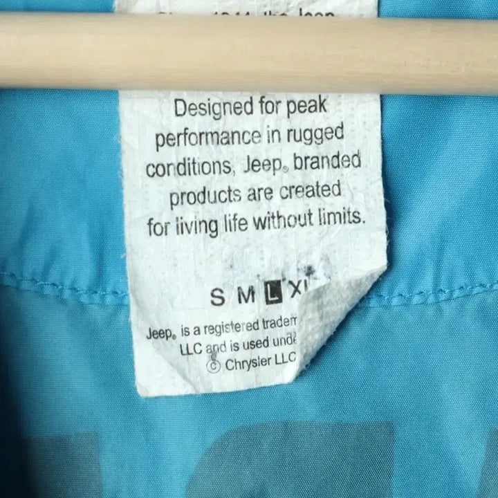 [BUNJANG] Jeep Lightweight Windbreaker Jacket Light Blue / (L) 지프 집업 바람막이 점퍼자켓 연블루 경량 올드스쿨-179D3