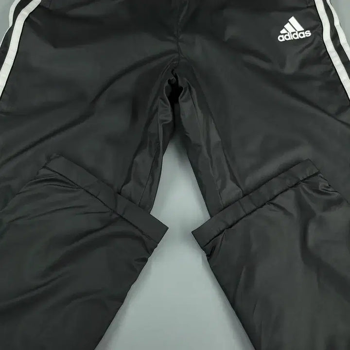 [BUNJANG] Adidas Kids Black Charcoal White Raglan Climastorm Sweatshirt Set / 아디다스 블랙 차콜 화이트 배색 로고 삼선 레글런 클라이마스톰 기모 바람
