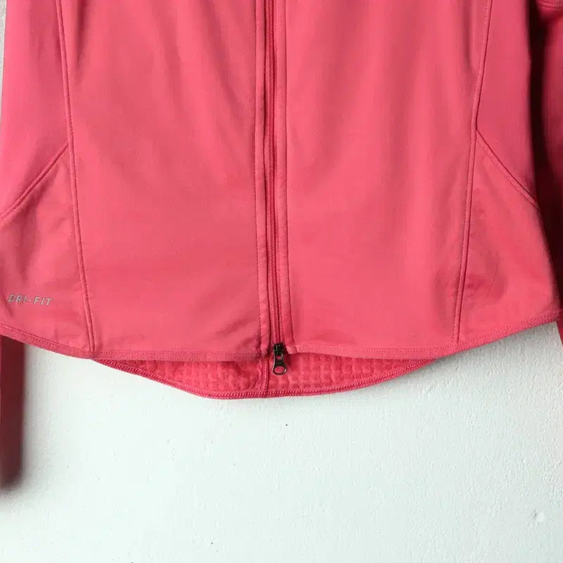 [BUNJANG] Nike Track Top Pink Fleece Jacket / W(S) 나이키 집업져지 트랙탑 기능성 핑크 기모 올드스쿨-179DA