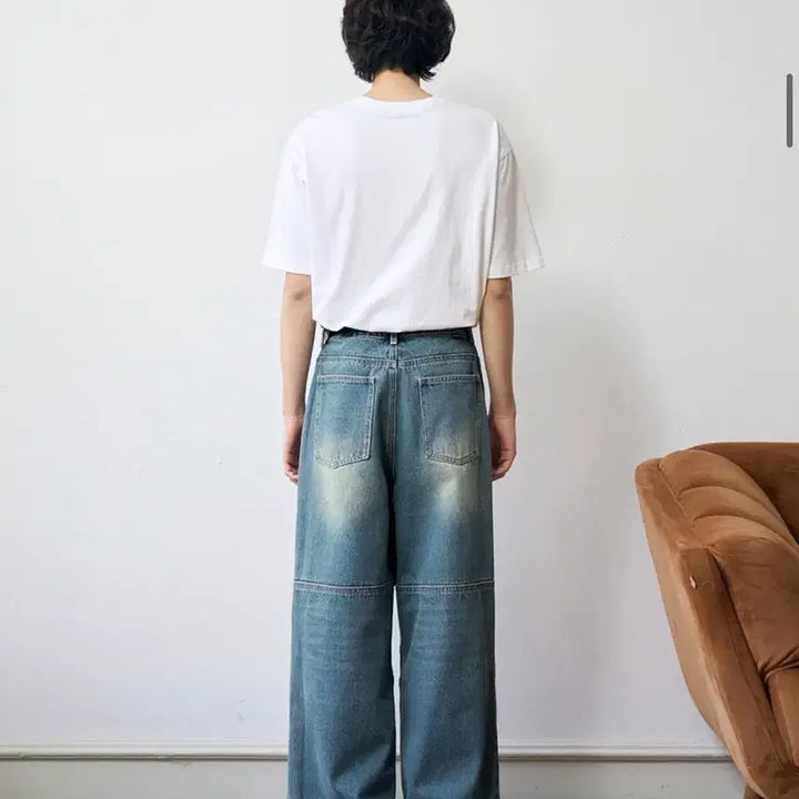 [SOLD OUT] (L)아워데이즈 빈티지 프론트 포켓 카고 데님 팬츠 BLUE 판매