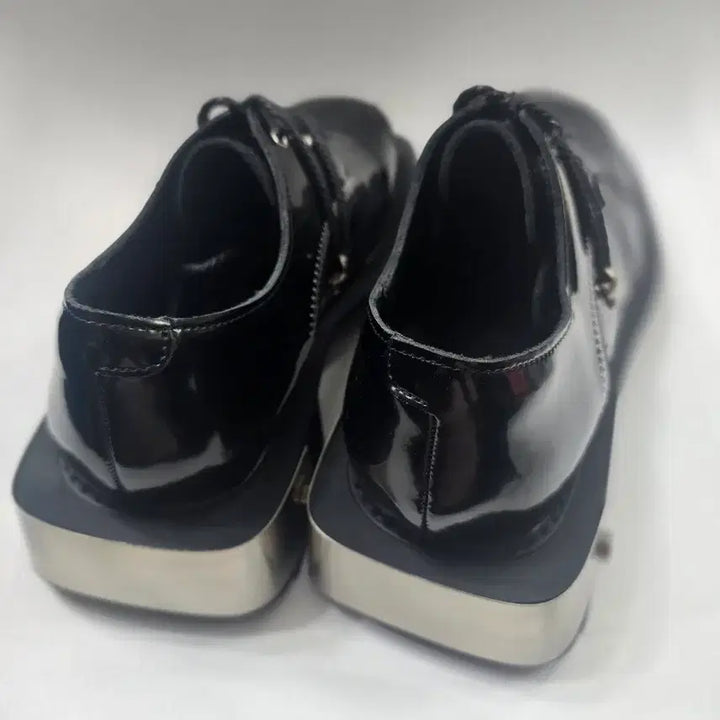 [BUNJANG] LIANSU Black Derby Platform Shoes / LIANSU. 블랙 더비. 플랫폼 슈즈. 미착.