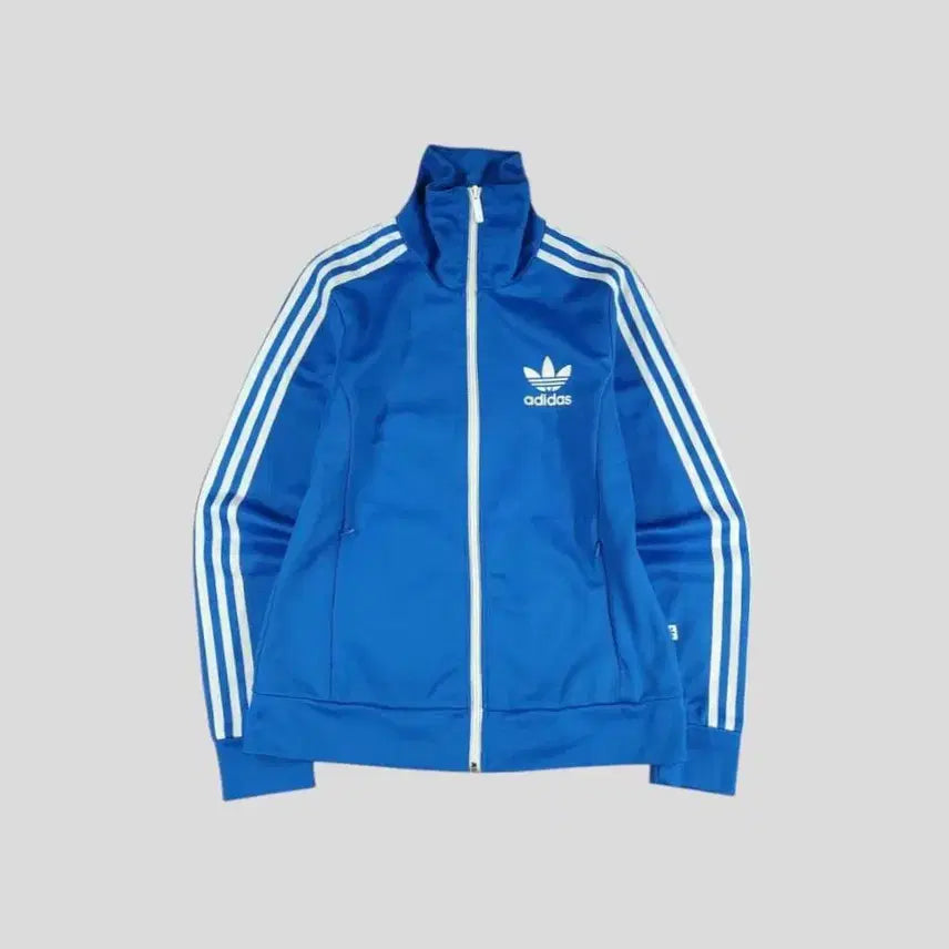[BUNJANG] Adidas Trefoil Logo Europa Track Jacket / 아디다스 블루 화이트 트레포일 로고 삼선 이너 레오파드 올드스쿨 유로파
