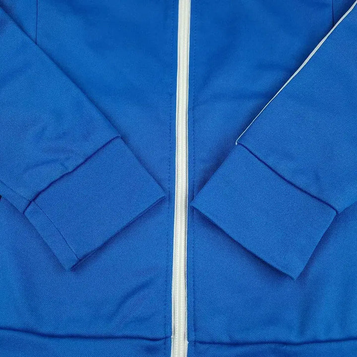 [BUNJANG] Adidas Trefoil Logo Europa Track Jacket / 아디다스 블루 화이트 트레포일 로고 삼선 이너 레오파드 올드스쿨 유로파