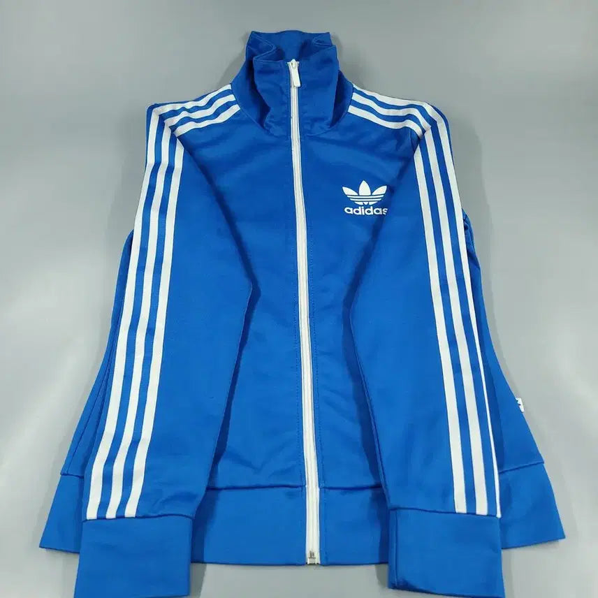 [BUNJANG] Adidas Trefoil Logo Europa Track Jacket / 아디다스 블루 화이트 트레포일 로고 삼선 이너 레오파드 올드스쿨 유로파