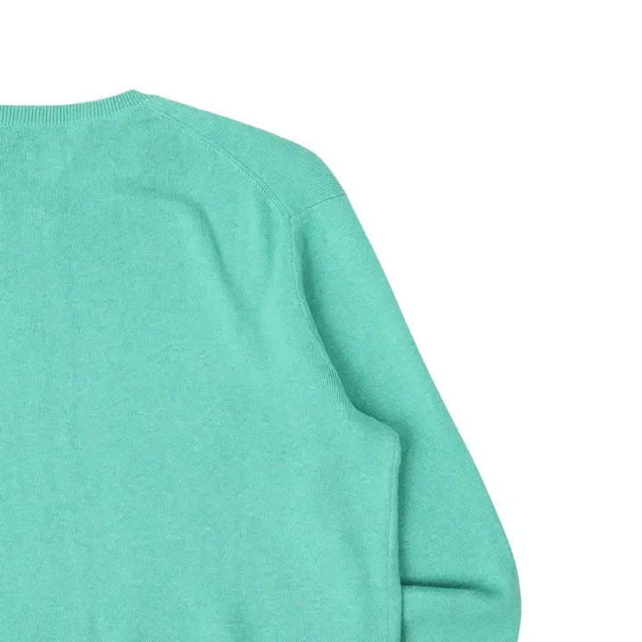 [BUNJANG] Polo Ralph Lauren Mint Pima Cotton Round Knit Sweater / 폴로 랄프로렌 민트 피마코튼 라운드 니트