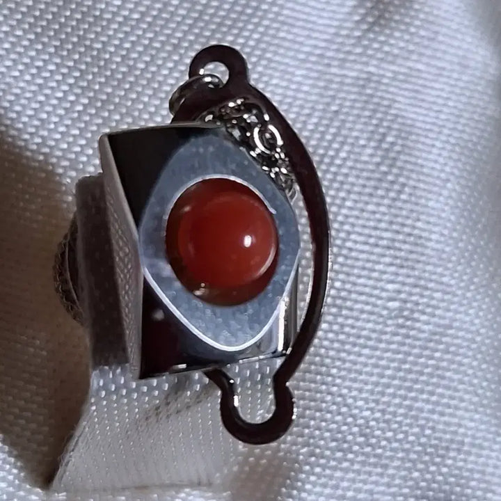 [BUNJANG] Coral Cufflinks and Tie Pin Set / 산호 커프스 버튼-넥타이핀 세트