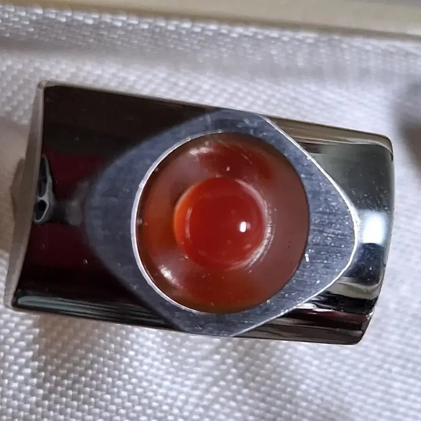 [BUNJANG] Coral Cufflinks and Tie Pin Set / 산호 커프스 버튼-넥타이핀 세트