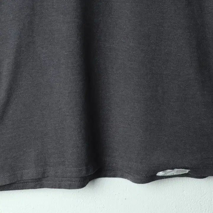 [BUNJANG] Champion Big Logo Gray T-Shirt / (M-L) 챔피온 반팔 티셔츠 빅로고 그레이 올드스쿨-179ED