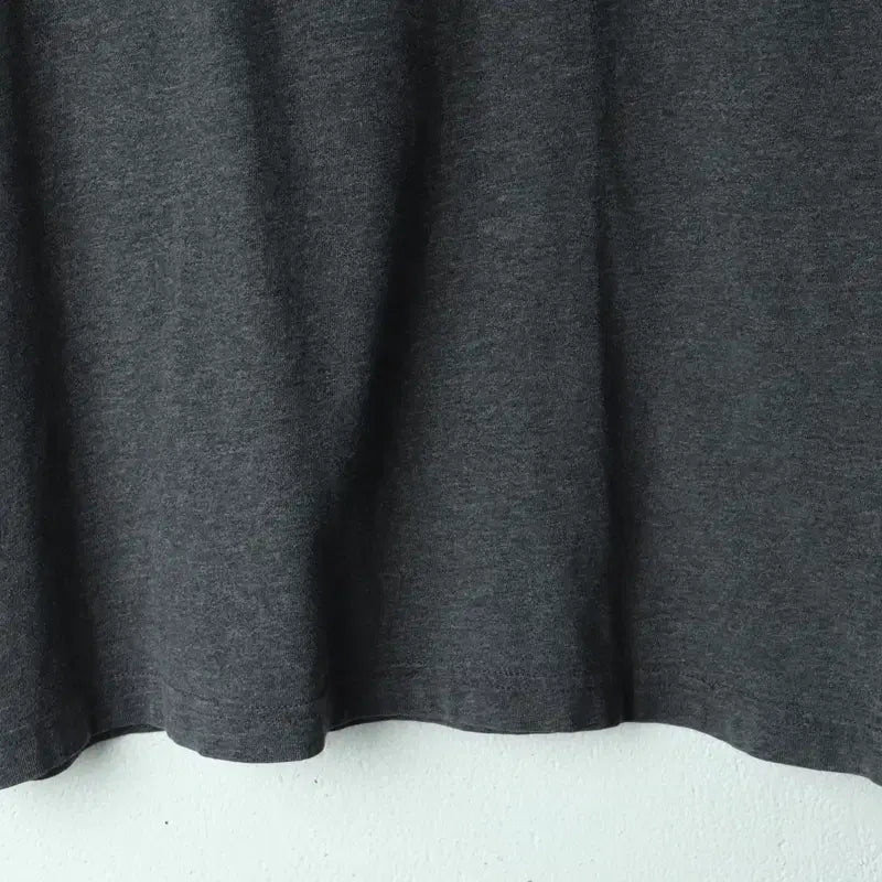 [BUNJANG] The North Face Small Logo Gray T-shirt / (M) 노스페이스 반팔 티셔츠 스몰로고 그레이 올드스쿨-179EE