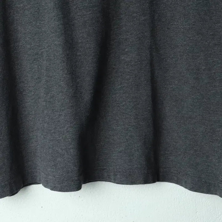 [BUNJANG] The North Face Small Logo Gray T-shirt / (M) 노스페이스 반팔 티셔츠 스몰로고 그레이 올드스쿨-179EE