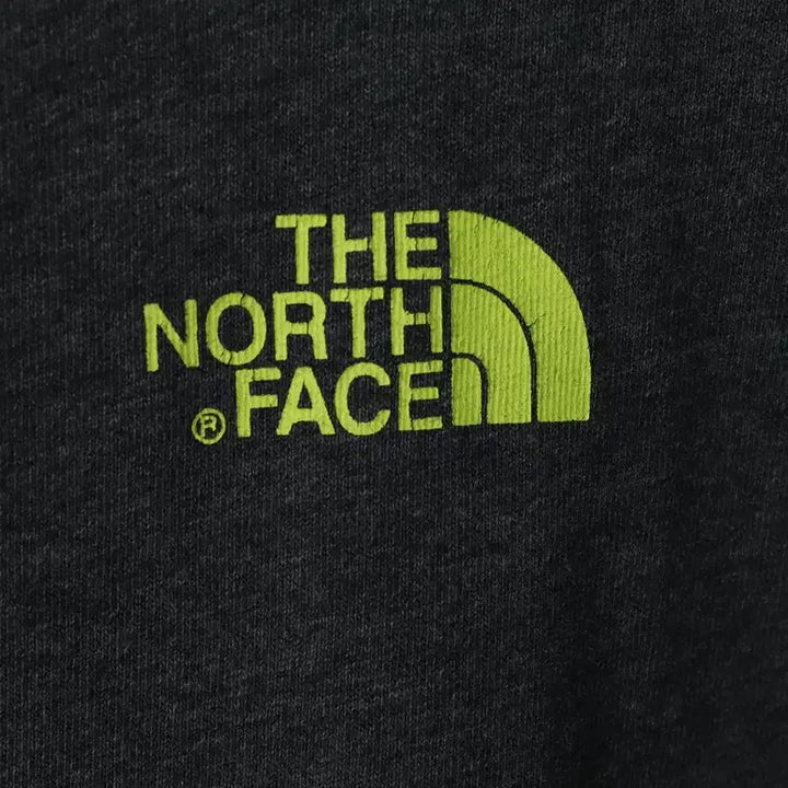 [BUNJANG] The North Face Small Logo Gray T-shirt / (M) 노스페이스 반팔 티셔츠 스몰로고 그레이 올드스쿨-179EE