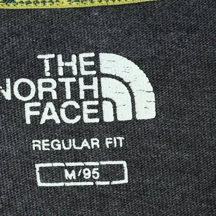 [BUNJANG] The North Face Small Logo Gray T-shirt / (M) 노스페이스 반팔 티셔츠 스몰로고 그레이 올드스쿨-179EE