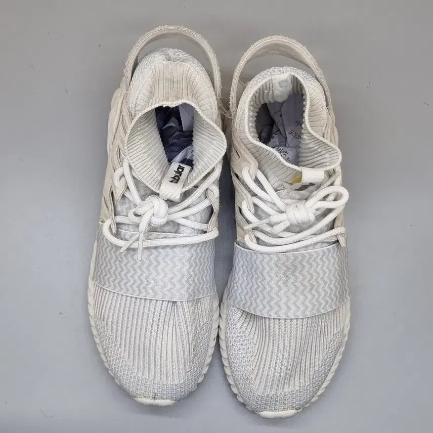 [BUNJANG] Adidas Tubular Doom Primeknit Sneakers (Size 270) / 아디다스 튜블라 둠 프라임니트 운동화270