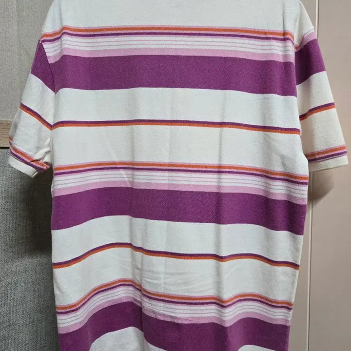 [BUNJANG] Hazzys Stripe Polo Shirt (Size 100) / 헤지스 스트라이프 반팔 카라티 100
