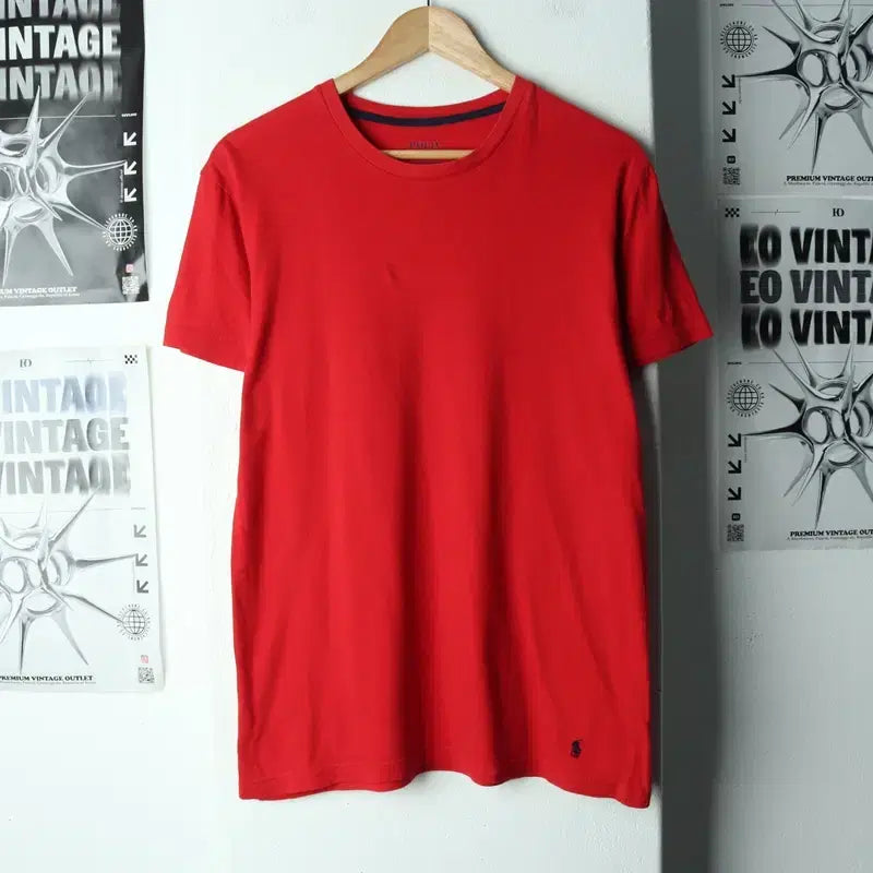 [BUNJANG] Polo Ralph Lauren Red Pony Basic T-shirt / (M) 폴로 랄프로렌 반팔 티셔츠 레드 포니 기본-179F8