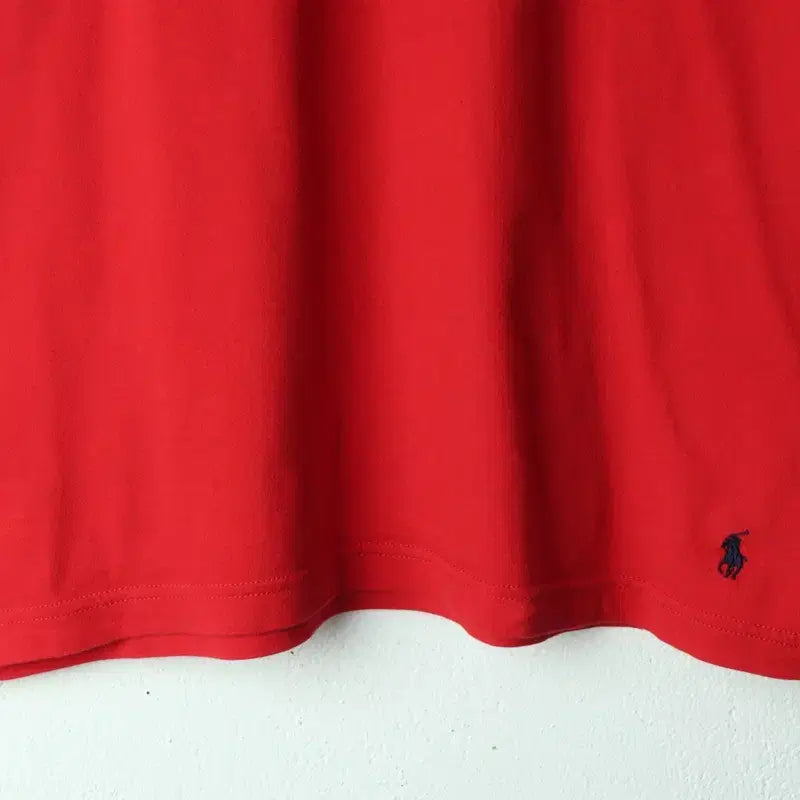 [BUNJANG] Polo Ralph Lauren Red Pony Basic T-shirt / (M) 폴로 랄프로렌 반팔 티셔츠 레드 포니 기본-179F8