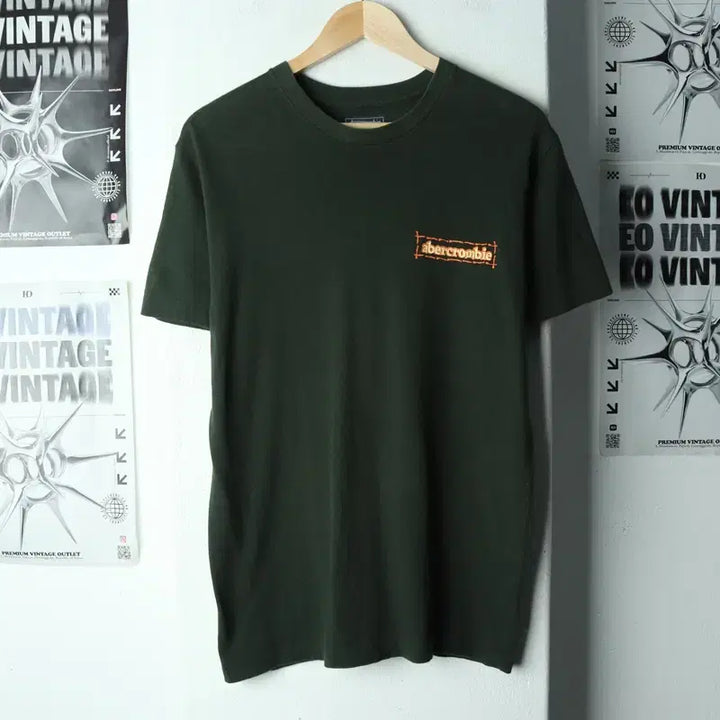 [BUNJANG] Abercrombie &amp; Fitch T-Shirt (XL-2XL) / (XL-2XL) 아베크롬비 반팔 티셔츠 락티 그린 USA-179F9