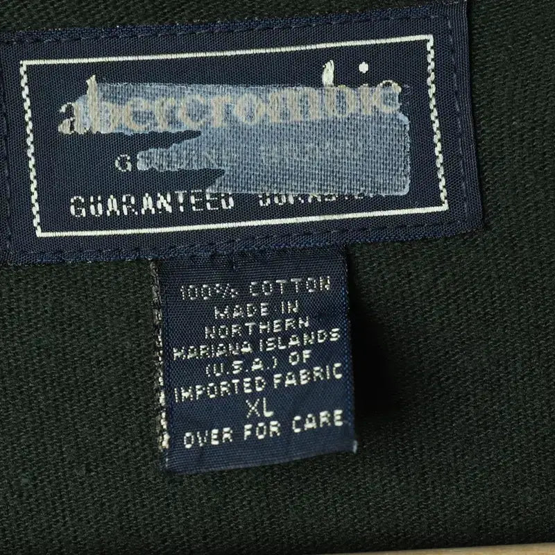 [BUNJANG] Abercrombie &amp; Fitch T-Shirt (XL-2XL) / (XL-2XL) 아베크롬비 반팔 티셔츠 락티 그린 USA-179F9