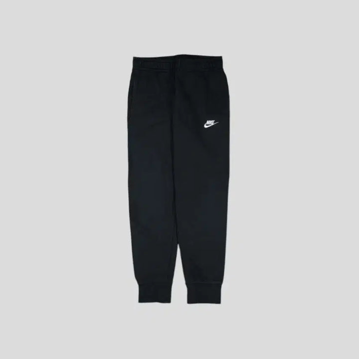 [BUNJANG] Nike Futura Logo Jogger Sweatpants / 나이키 블랙 화이트 퓨추라로고 밴딩 조거팬츠 스웻팬츠 트레이닝복 27-3