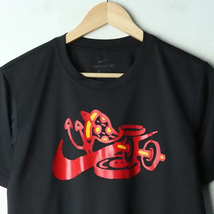 [BUNJANG] Nike Functional Short Sleeve T-shirt / (M) 나이키 반팔 티셔츠 기능성 블랙 올드스쿨-179FB
