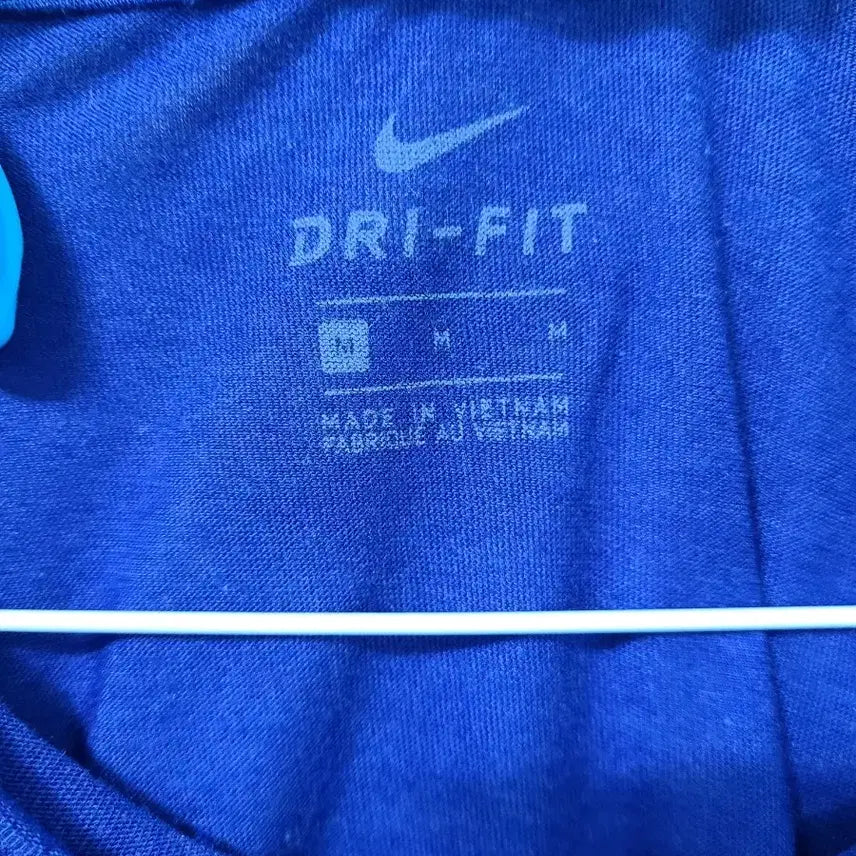 [BUNJANG] Nike Just Do It Knotted Short Sleeve T-shirt Blue M / 나이키 저스트두잇 매듭 반팔 티셔츠 블루 M