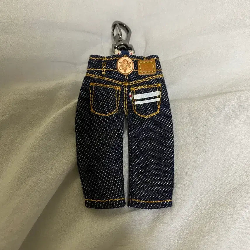 [BUNJANG] Momotaro Jeans GTB Denim Keyring / 모모타로진 GTB 데님 키링