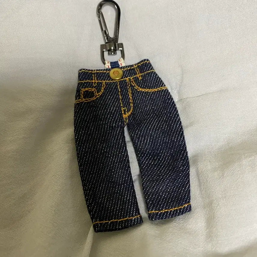 [BUNJANG] Momotaro Jeans GTB Denim Keyring / 모모타로진 GTB 데님 키링