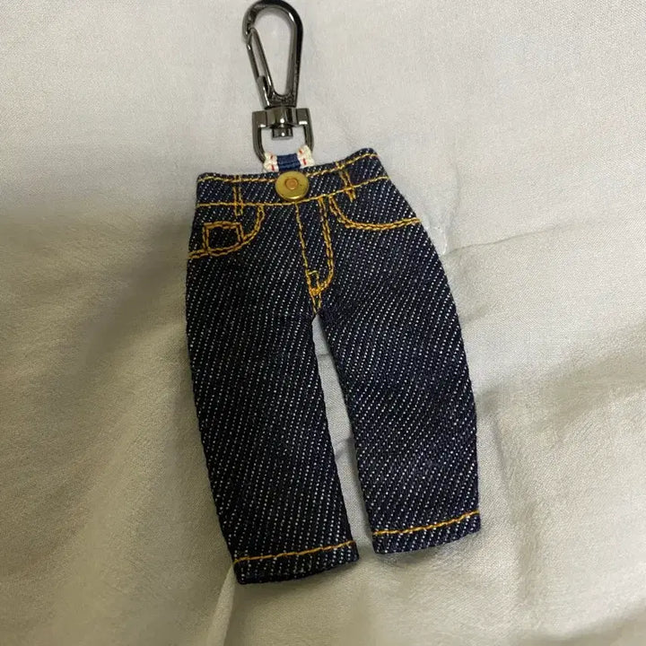 [BUNJANG] Momotaro Jeans GTB Denim Keyring / 모모타로진 GTB 데님 키링