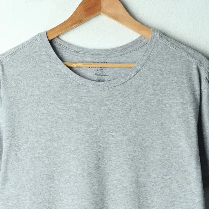 [BUNJANG] Polo Ralph Lauren Gray Pony Basic T-shirt / (L-XL) 폴로 랄프로렌 반팔 티셔츠 그레이 포니 기본-17A01