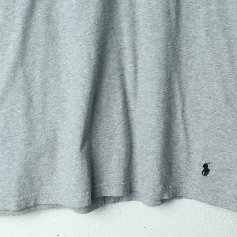 [BUNJANG] Polo Ralph Lauren Gray Pony Basic T-shirt / (L-XL) 폴로 랄프로렌 반팔 티셔츠 그레이 포니 기본-17A01