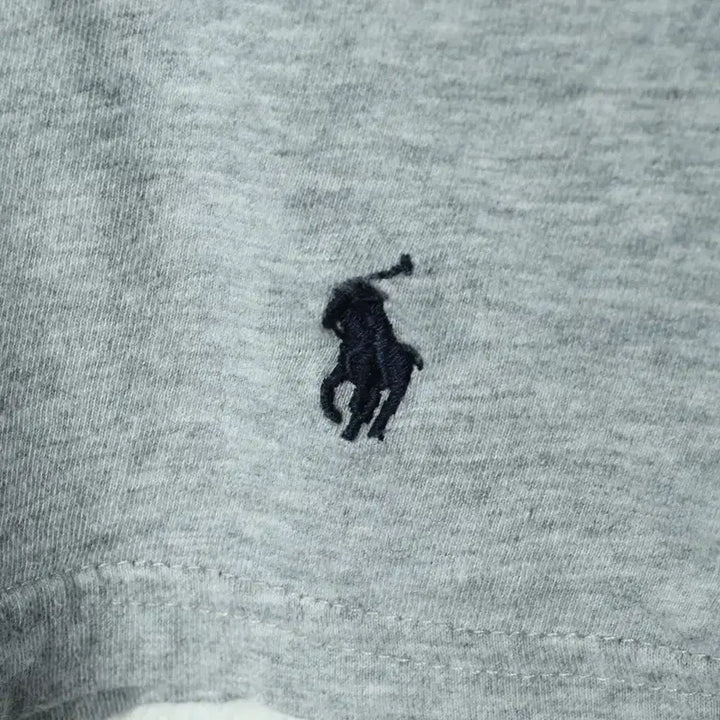 [BUNJANG] Polo Ralph Lauren Gray Pony Basic T-shirt / (L-XL) 폴로 랄프로렌 반팔 티셔츠 그레이 포니 기본-17A01