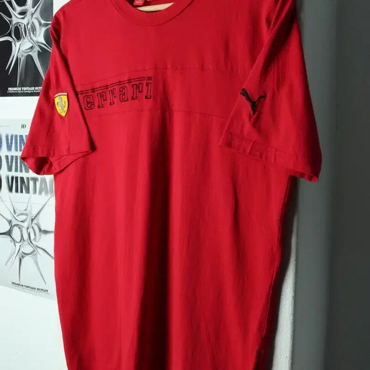 [BUNJANG] Puma F1 Ferrari Limited Edition T-shirt / (L-XL) 퓨마 반팔 티셔츠 F1 페라리 한정판-17A08