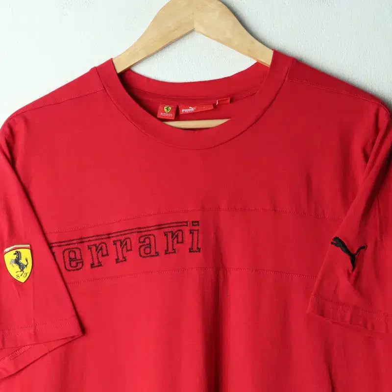[BUNJANG] Puma F1 Ferrari Limited Edition T-shirt / (L-XL) 퓨마 반팔 티셔츠 F1 페라리 한정판-17A08