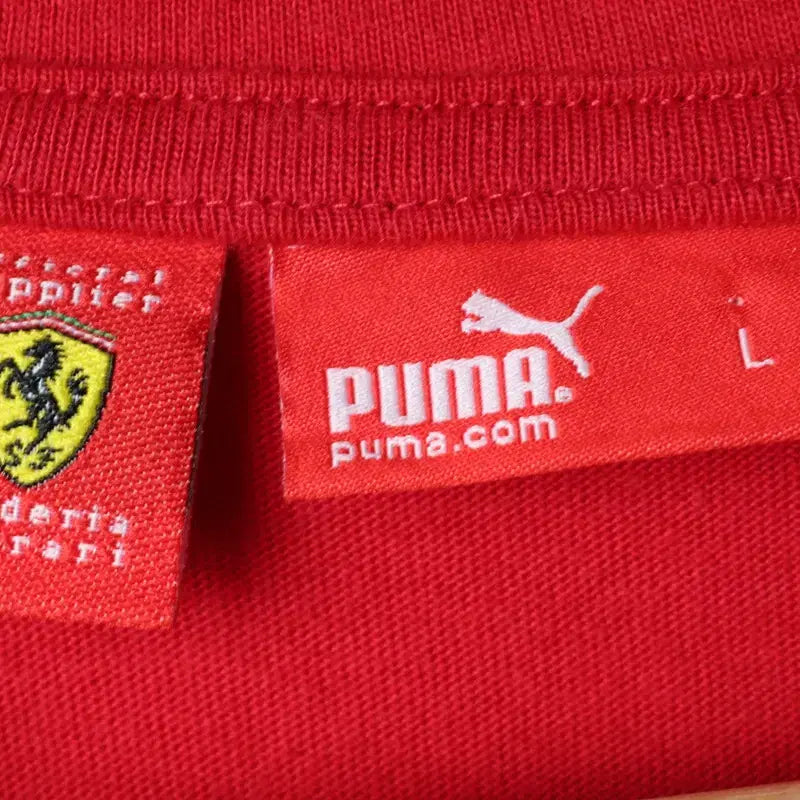 [BUNJANG] Puma F1 Ferrari Limited Edition T-shirt / (L-XL) 퓨마 반팔 티셔츠 F1 페라리 한정판-17A08