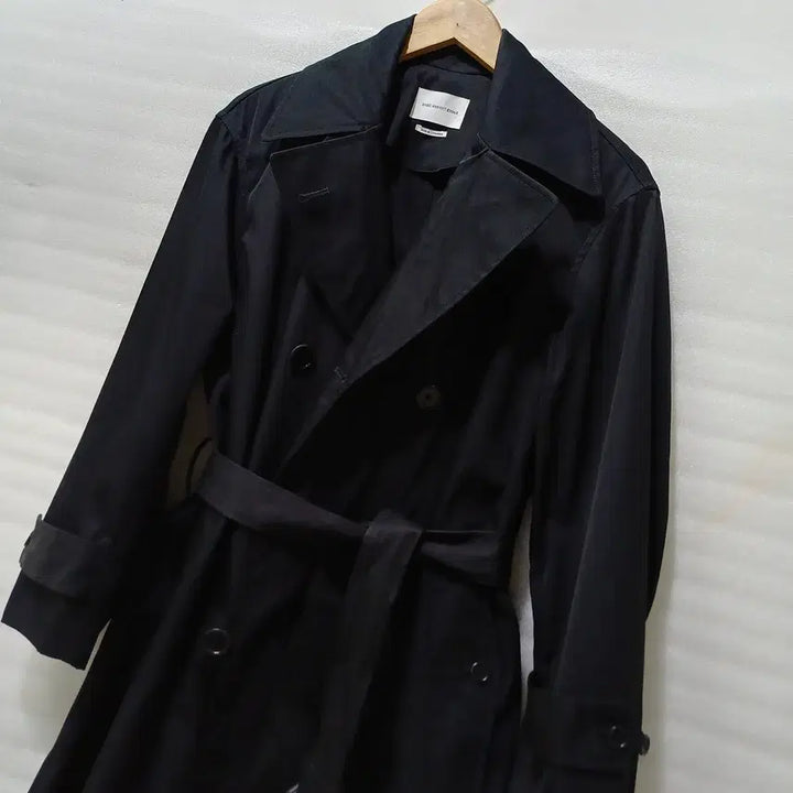 [BUNJANG] Isabel Marant Long Trench Coat Black (Size 34) / 국내 이자벨마랑 봄 가을 롱 트렌치 코트 여성 34 S 블랙 사랑봉봉