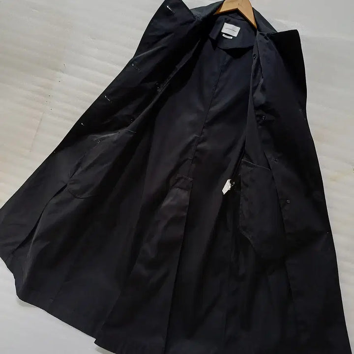 [BUNJANG] Isabel Marant Long Trench Coat Black (Size 34) / 국내 이자벨마랑 봄 가을 롱 트렌치 코트 여성 34 S 블랙 사랑봉봉