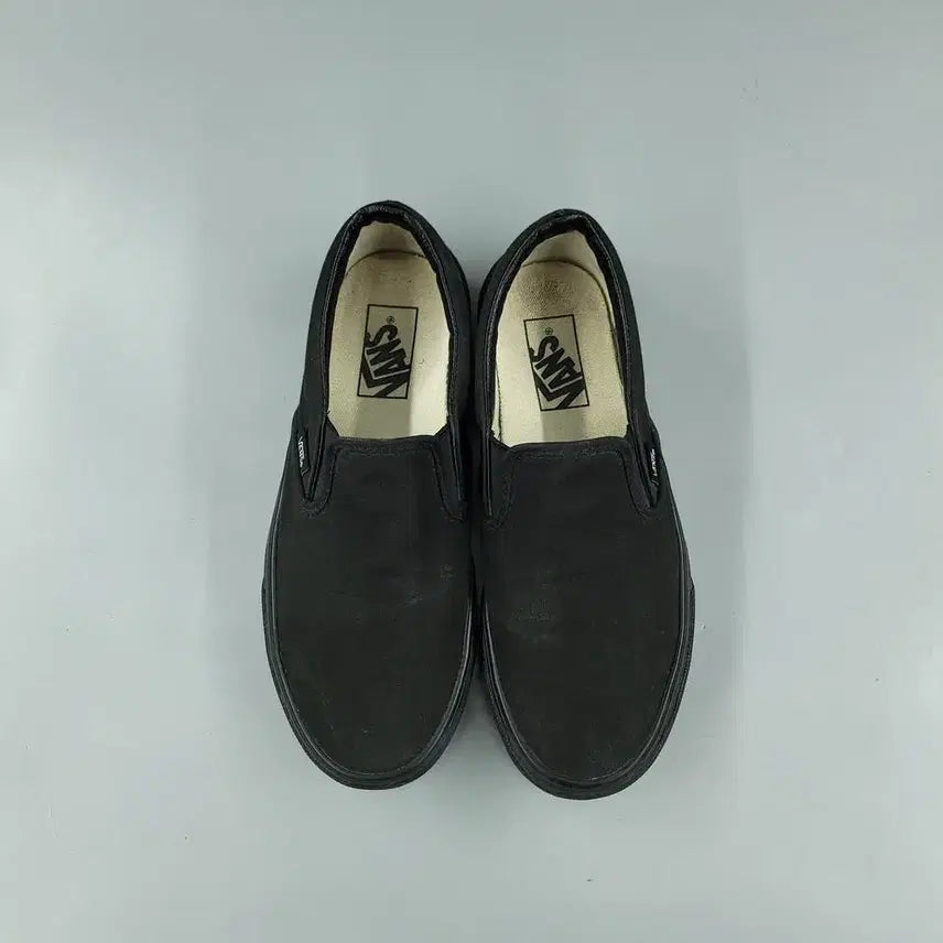 [BUNJANG] Vans Black Slip-On 500714 Mule Sneakers Shoes 250 / 반스 블랙 슬립온 500714 뮬 스니커즈 신발 250