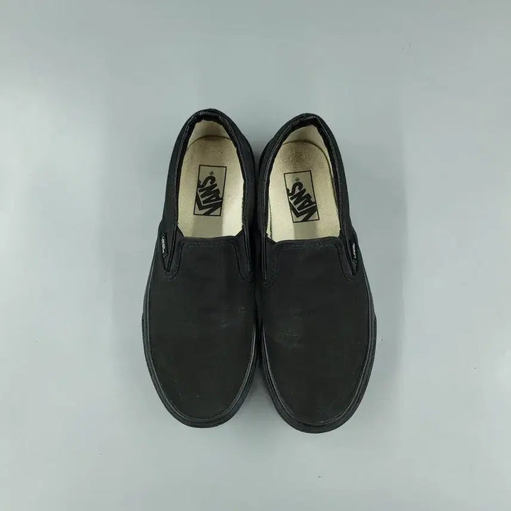 [BUNJANG] Vans Black Slip-On 500714 Mule Sneakers Shoes 250 / 반스 블랙 슬립온 500714 뮬 스니커즈 신발 250