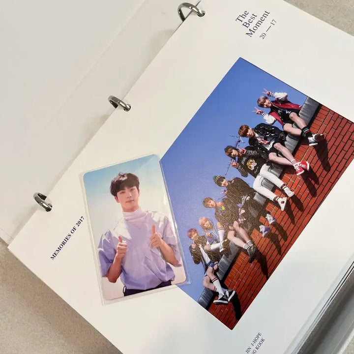 [BUNJANG] BTS Memories of 2017 Jin Photocard Set / 방탄소년단 메모리즈 17 진 포카 포함 무배