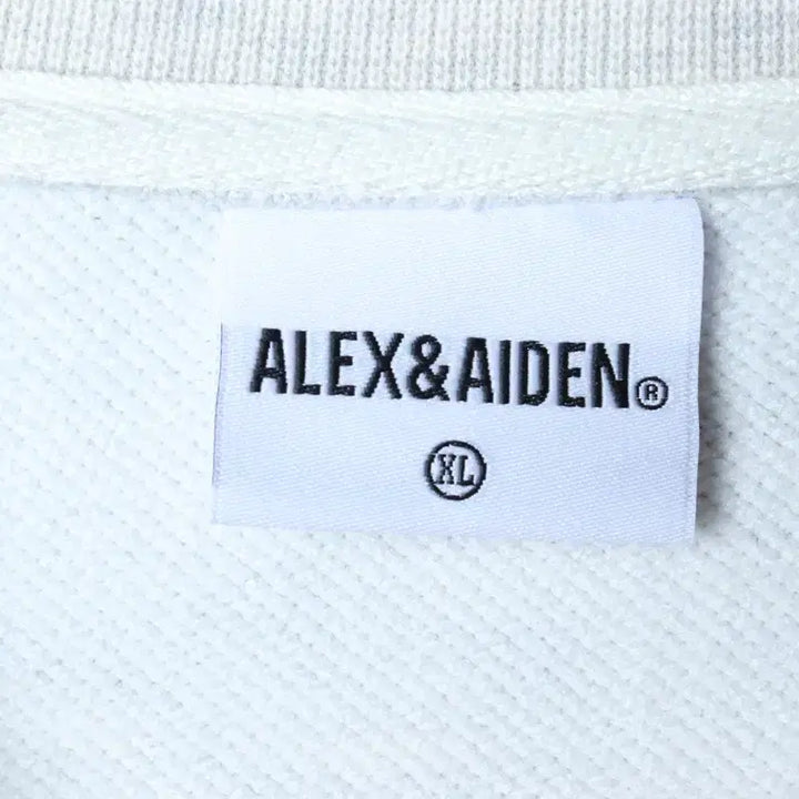[BUNJANG] Alex &amp; Aiden Big Logo Sweatshirt / (XL) 알렉스앤에이든 맨투맨 티셔츠 빅로고 멜란지 올드스쿨-17959